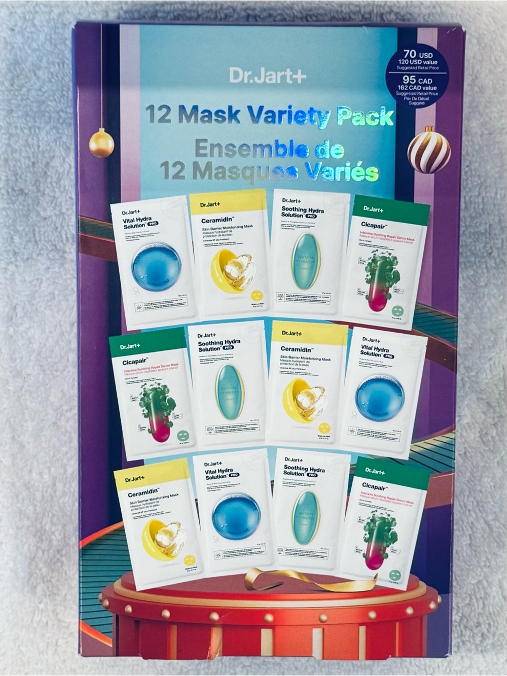 Dr. Jart+ 12 Mask Variety Pack BRAND NEW/SEALED